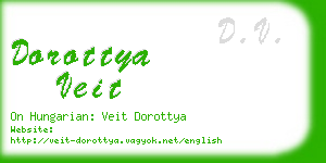 dorottya veit business card